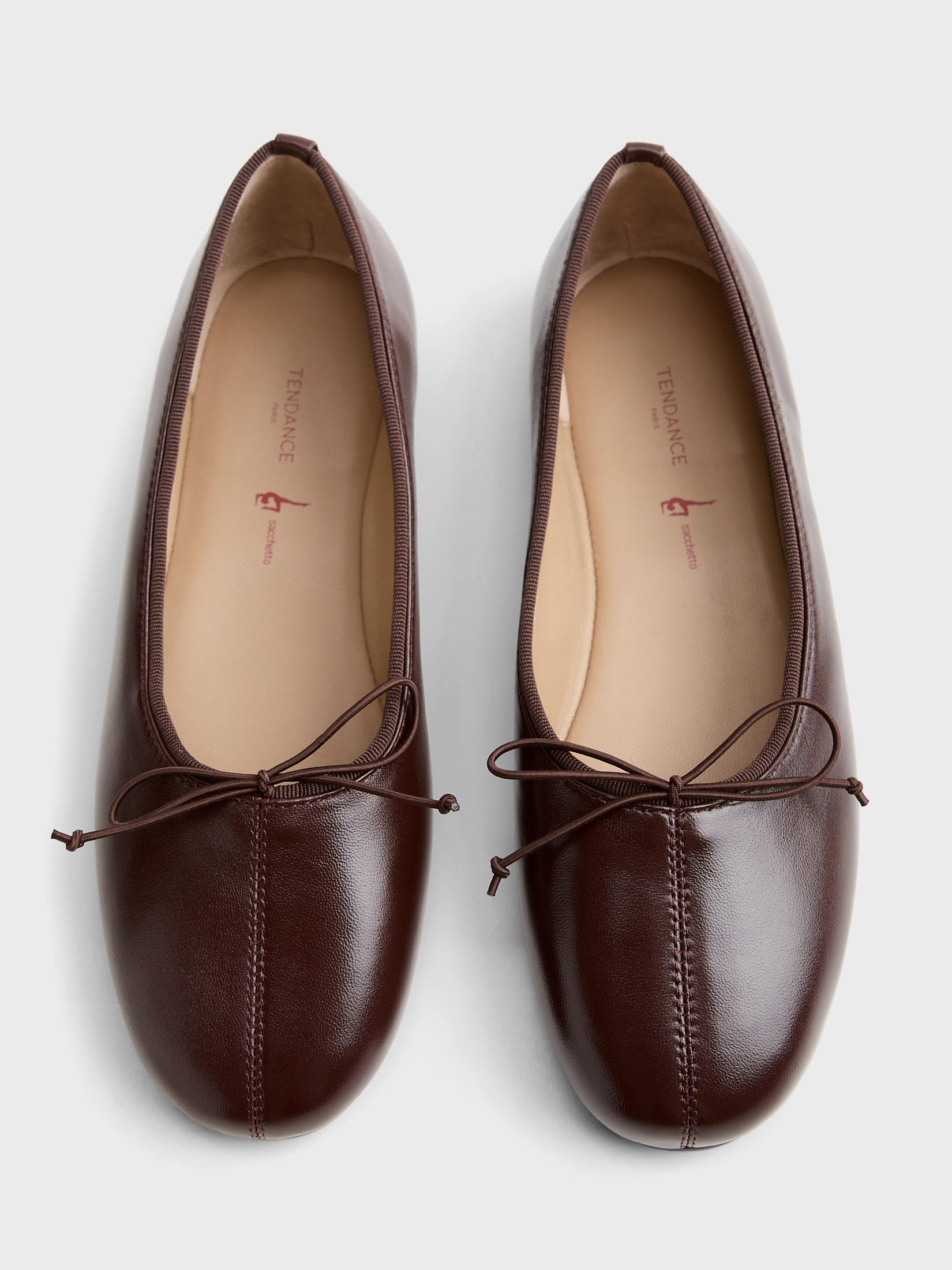 Балетки TENDANCE 5050592, бордовый