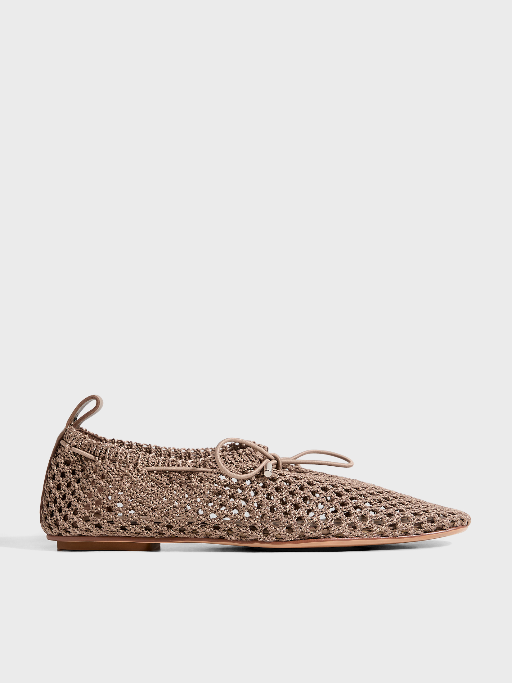 Балетки TENDANCE 5028742, серо-коричневый