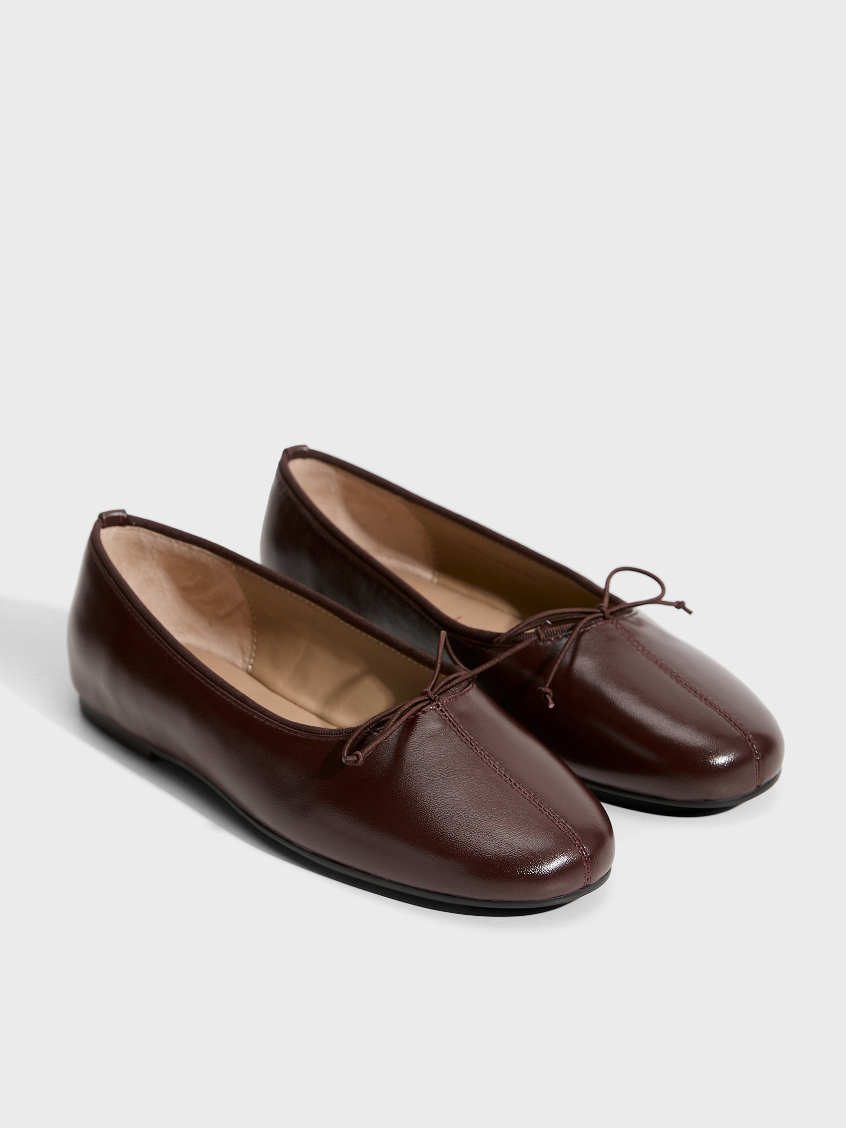 Балетки TENDANCE 5050592, бордовый