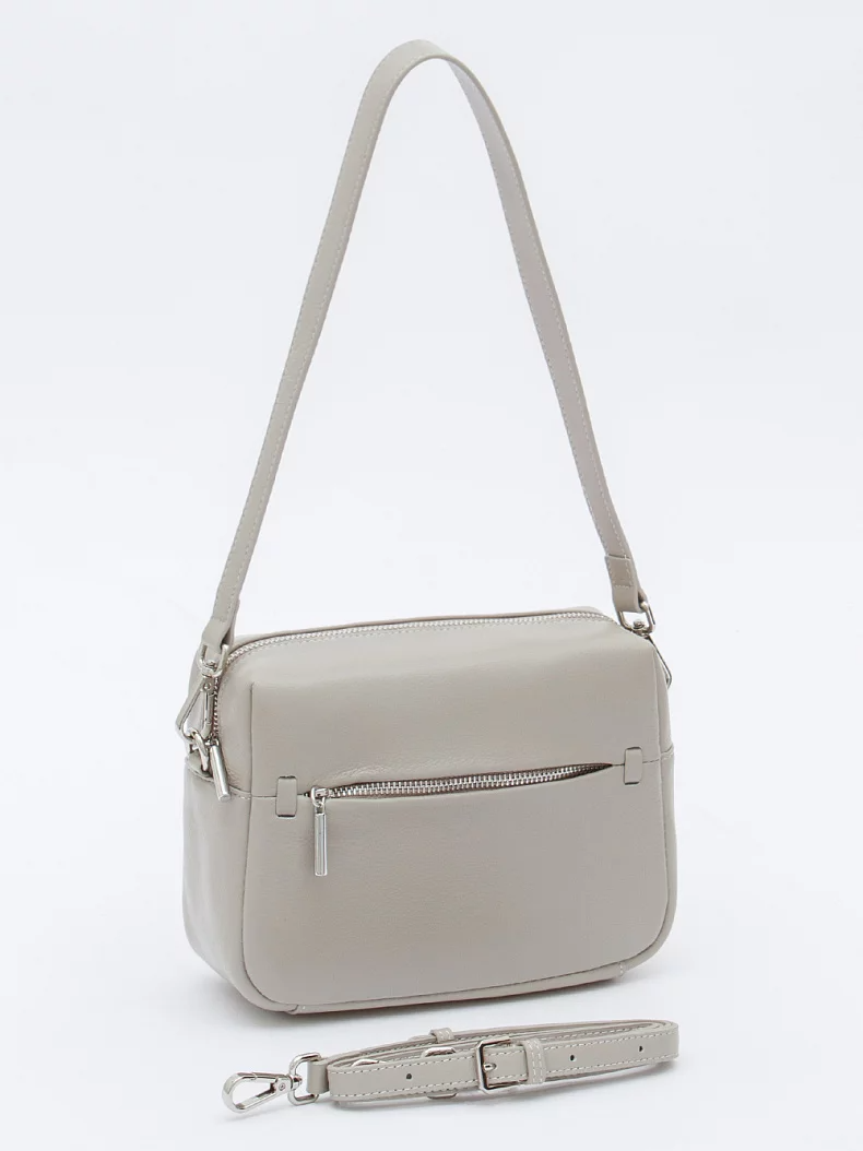 Сумка 8564VG l.gray Vitelli Grassi
