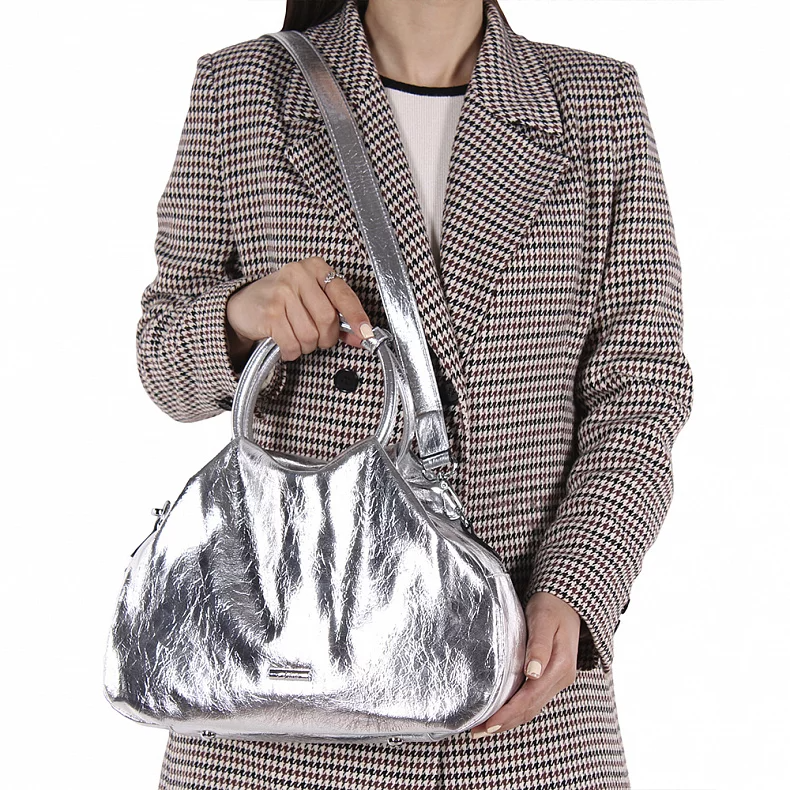 Сумка 5276-1 silver Velina Fabbiana-Safenta