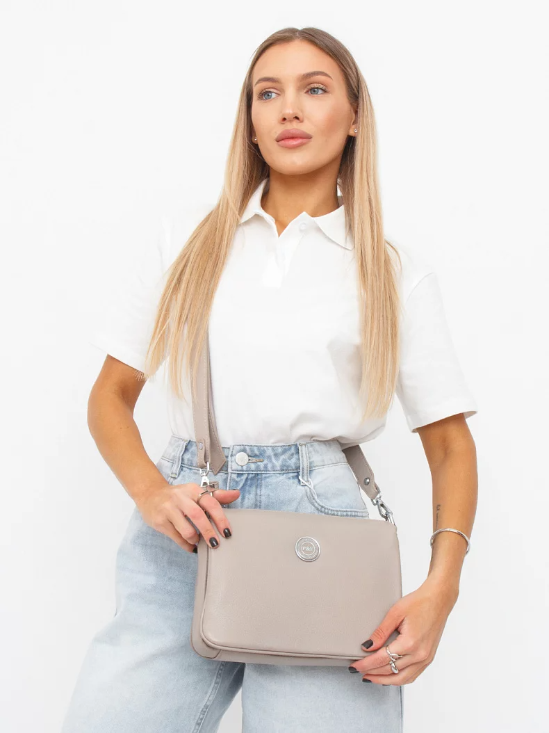 Сумка 1035CH beige Polina&Eiterou