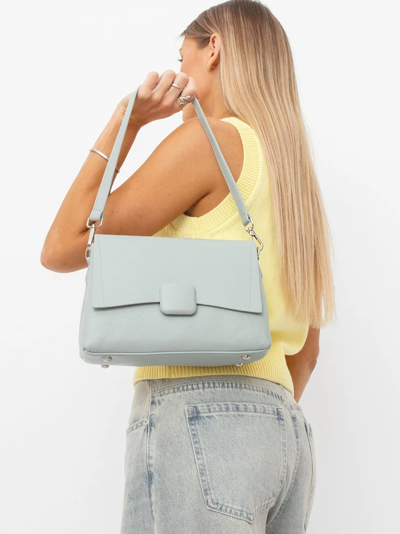 Сумка 8536VG mint Vitelli Grassi