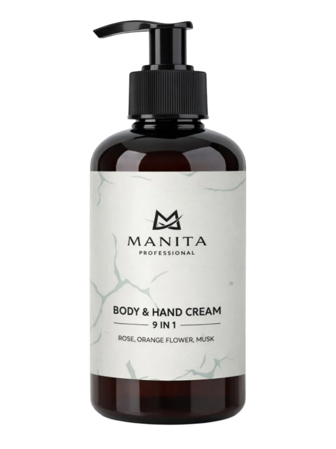 MANITA Парфюмированный крем для рук и тела / Rose, Orange Flower, Musk, 300 мл 28312