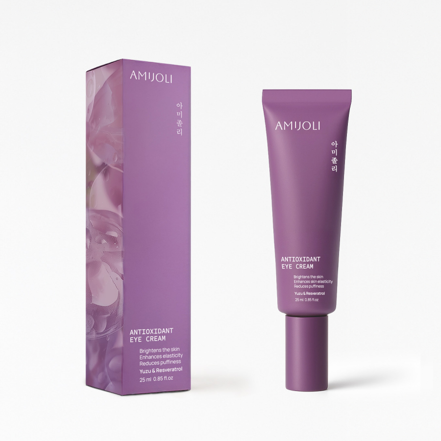 AMIJOLI YUZU & RESVERATROL ANTIOXIDANT EYE CREAM Антиоксидантный крем для глаз с с экстрактом юдзу и ресвератролом 30 мл