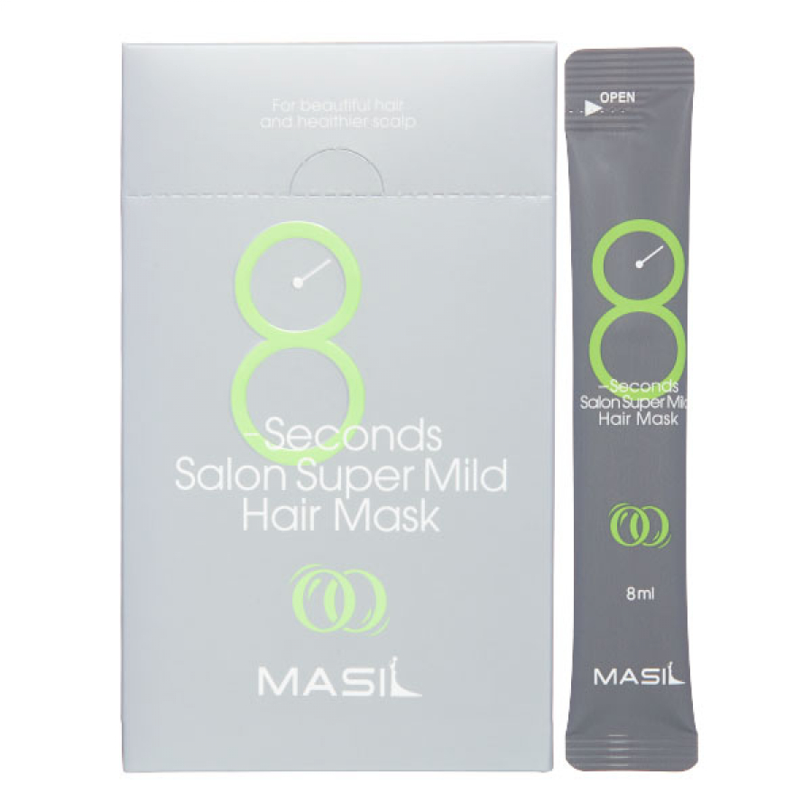 MASIL 8 SECONDS SALON SUPER MILD HAIR MASK Восстанавливающая маска для ослабленных волос 8мл*20