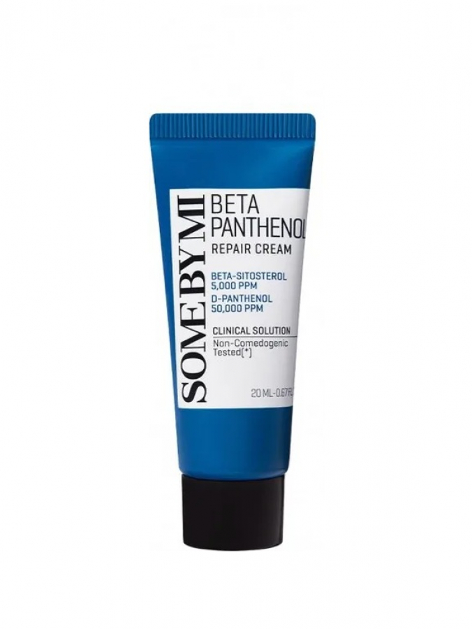 SOME BY MI BETA PANTHENOL REPAIR CREAM Восстанавливающий и успокаивающий крем для лица с пантенолом 20мл