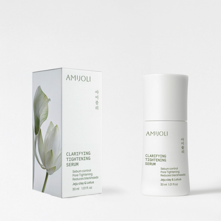 AMIJOLI Claryfing serum JeJu&Lotus Cыворотка для проблемной кожи с с кислотами, вулканической глиной и экстрактом лотуса 30мл