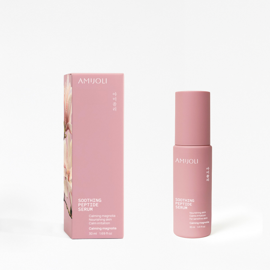 AMIJOLI Soothing Peptide Serum Calming Magnolia Успокаивающая сыворотка с пептидом анти-стресс и экстрактом магнолии 30мл