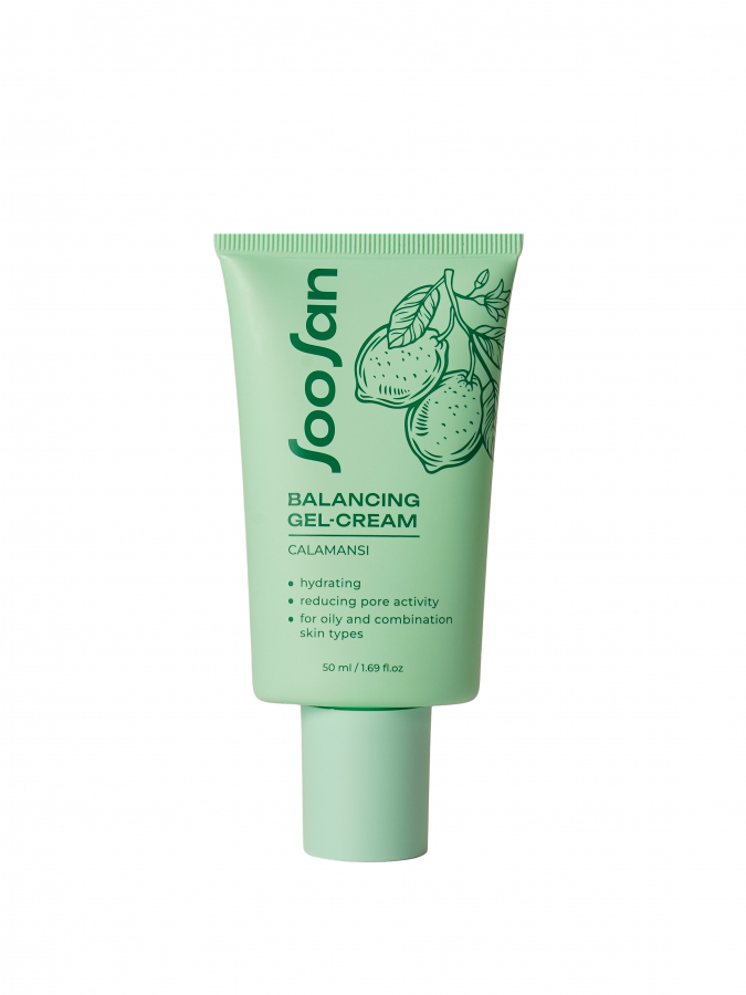SOOSAN Balancing Gel-Cream with Calamansiгель-крем с для жирного типа кожи с экстрактом каламанси для проблемной кожи 50мл