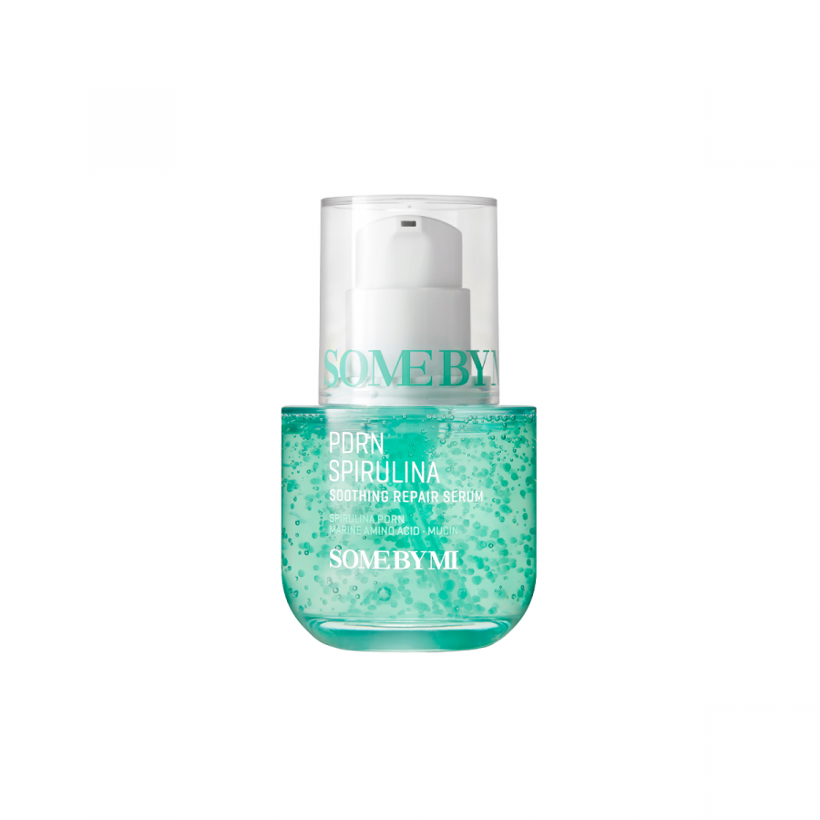 SOME BY MI SPIRULINA PDRN RELIEF SERUM Восстанавливающая сыворотка для лица с экстрактом спирулины и полинуклеотидами 50мл