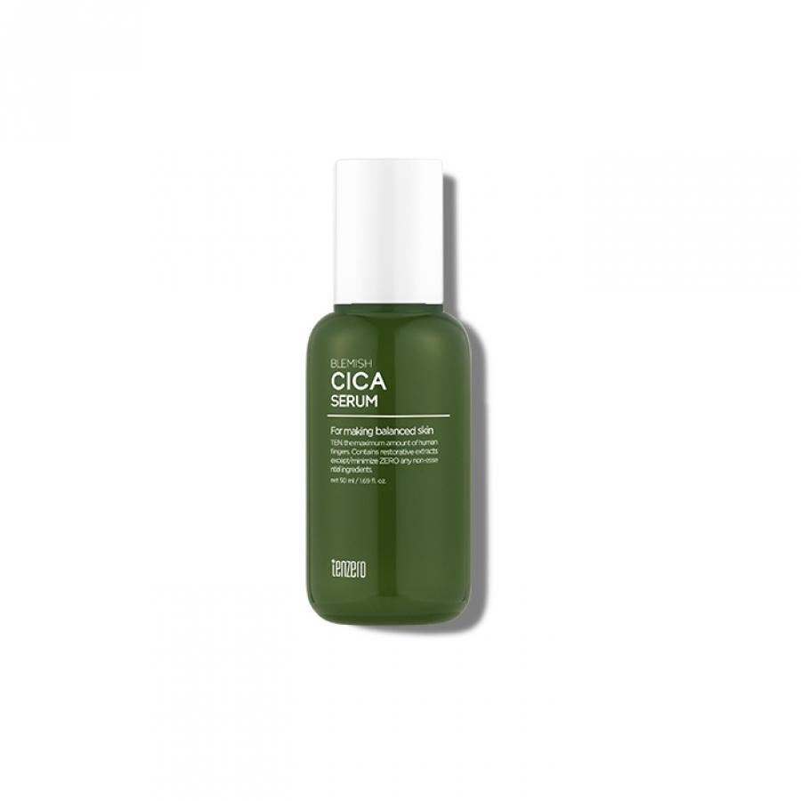 TENZERO BLEMISH CICA SERUM Сыворотка для проблемной кожи с экстрактом центеллы азиатской 50мл