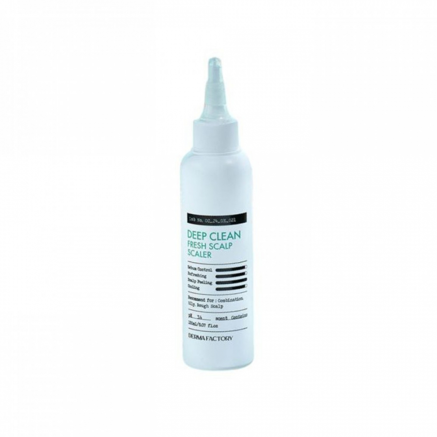 Derma Factory DEEP CLEAN FREASH SCALP SCALPER Очищающая пилинг - сыворотка для кожи головы 150мл