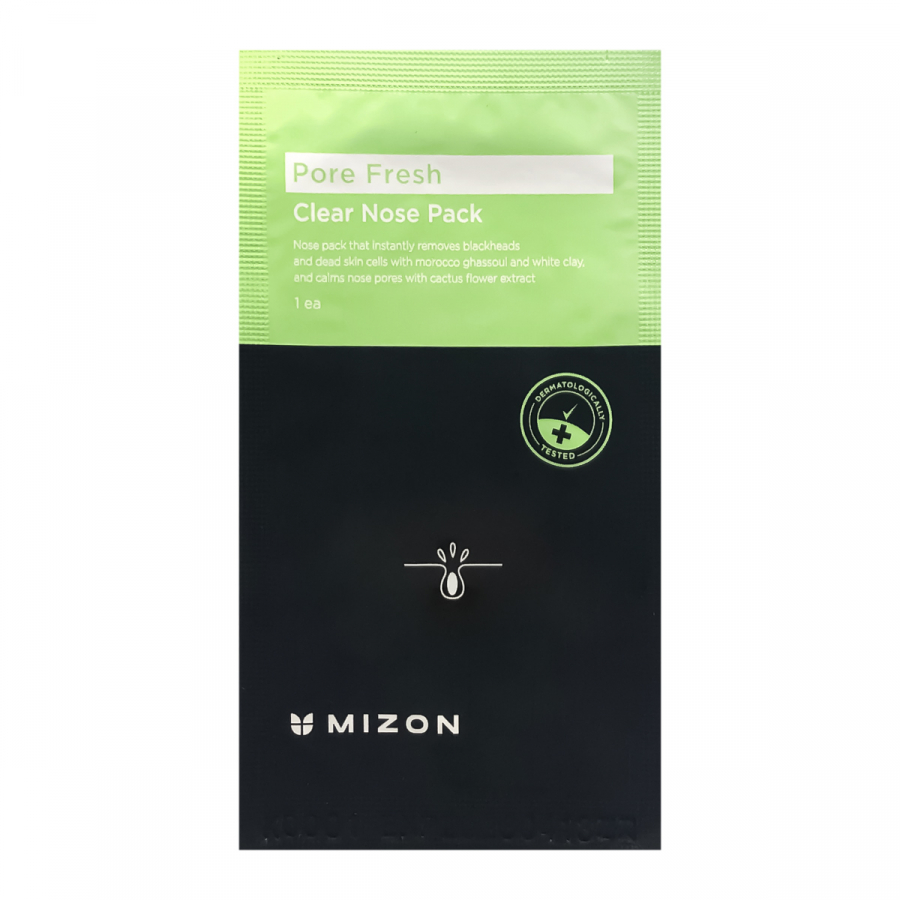 MIZON Pore Fresh Clear Nose Pack Патчи для носа очищающие