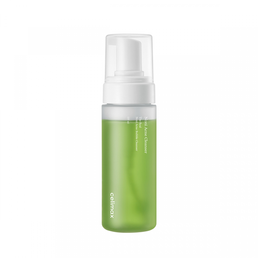 CELIMAX The Real Noni Acne Bubble Cleanser Кислородная пенка для умывания с экстрактом нони 155мл