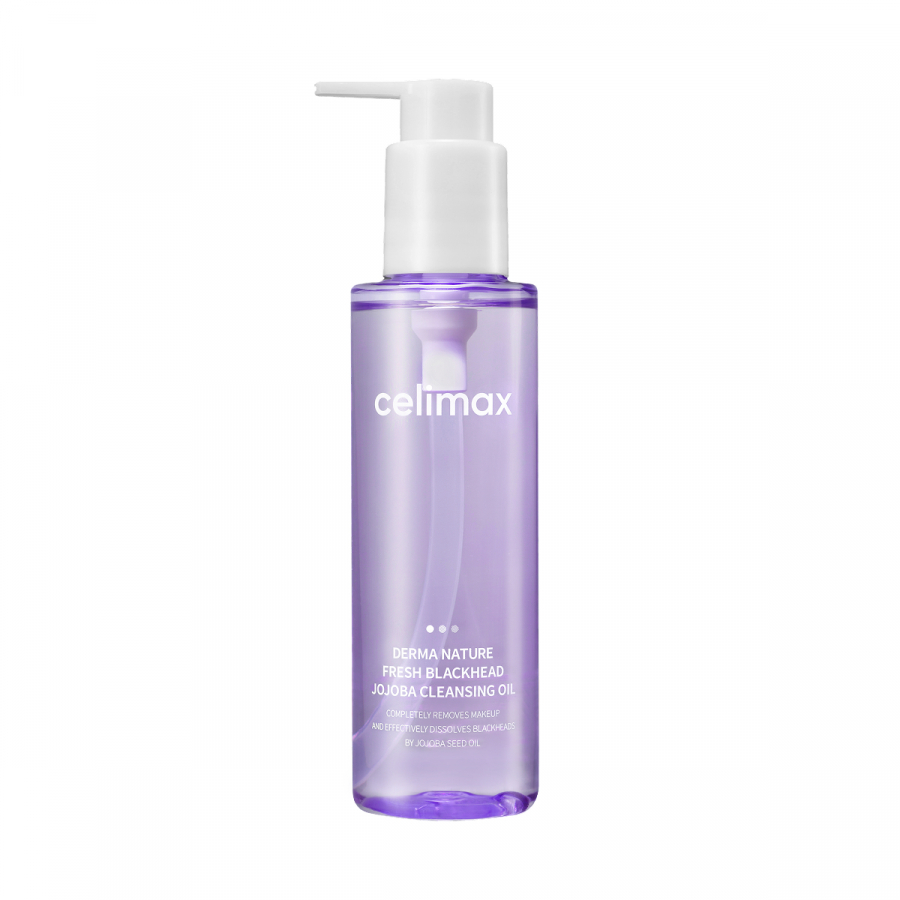 CELIMAX Derma Nature Fresh Blackhead Jojoba Cleansing Oil Масло гидрофильное 150мл