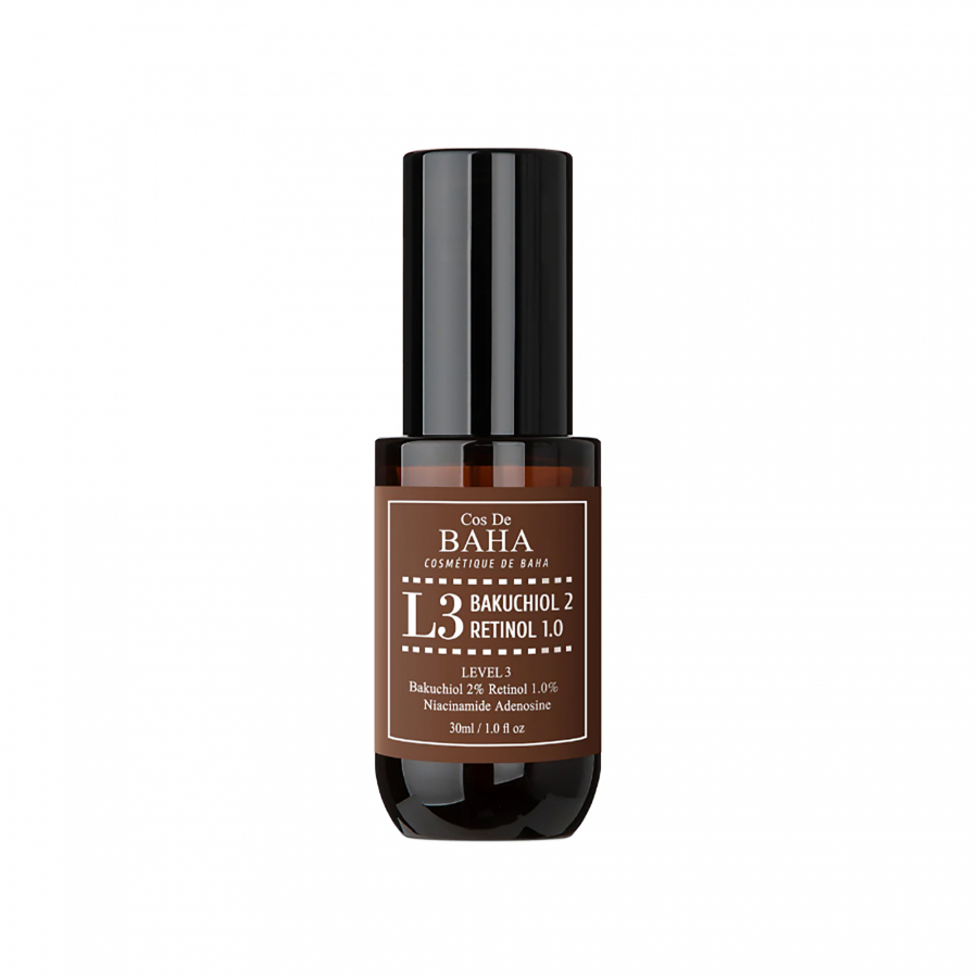 Cos de Baha L3 Bakuchiol & Retinol Serum 30мл
