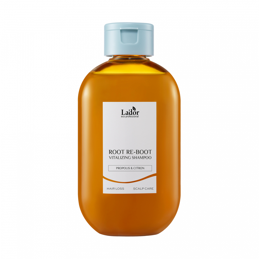 La'dor ROOT RE-BOOT VITALIZING SHAMPOO PROPOLIS&CITRON Шампунь для восстановления корней волос с прополисом и цитроном