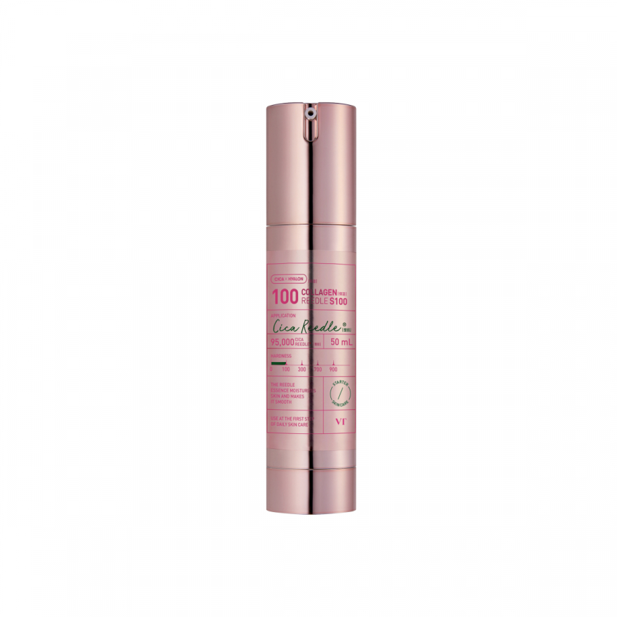 VT Cosmetics VT COLLAGEN REEDLE SHOT 100 Сыворотка-бустер для лица с микроиглами и коллагеном 50мл