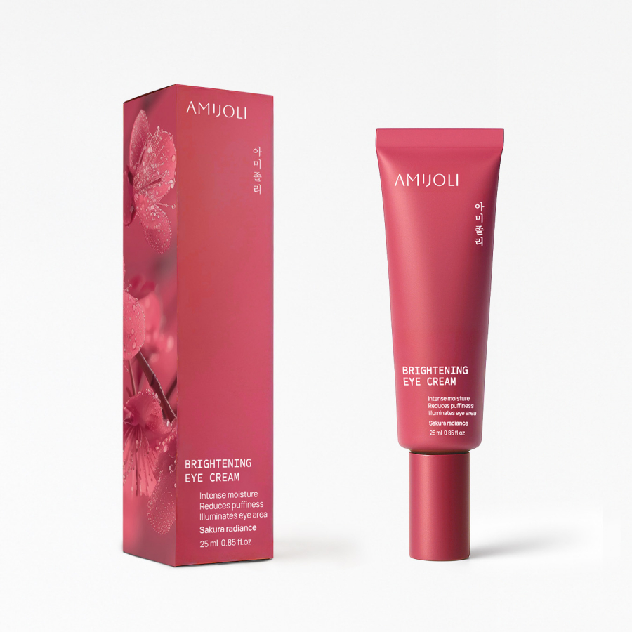 AMIJOLI Brightening eye cream Sakura Radiance Крем для глаз подсвечивающий с экстрактом сакуры 25мл
