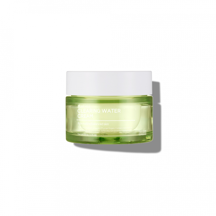 TENZERO TEATREE CLEARING WATER CREAM Крем для жирной кожи с экстрактом чайного дерева 50г