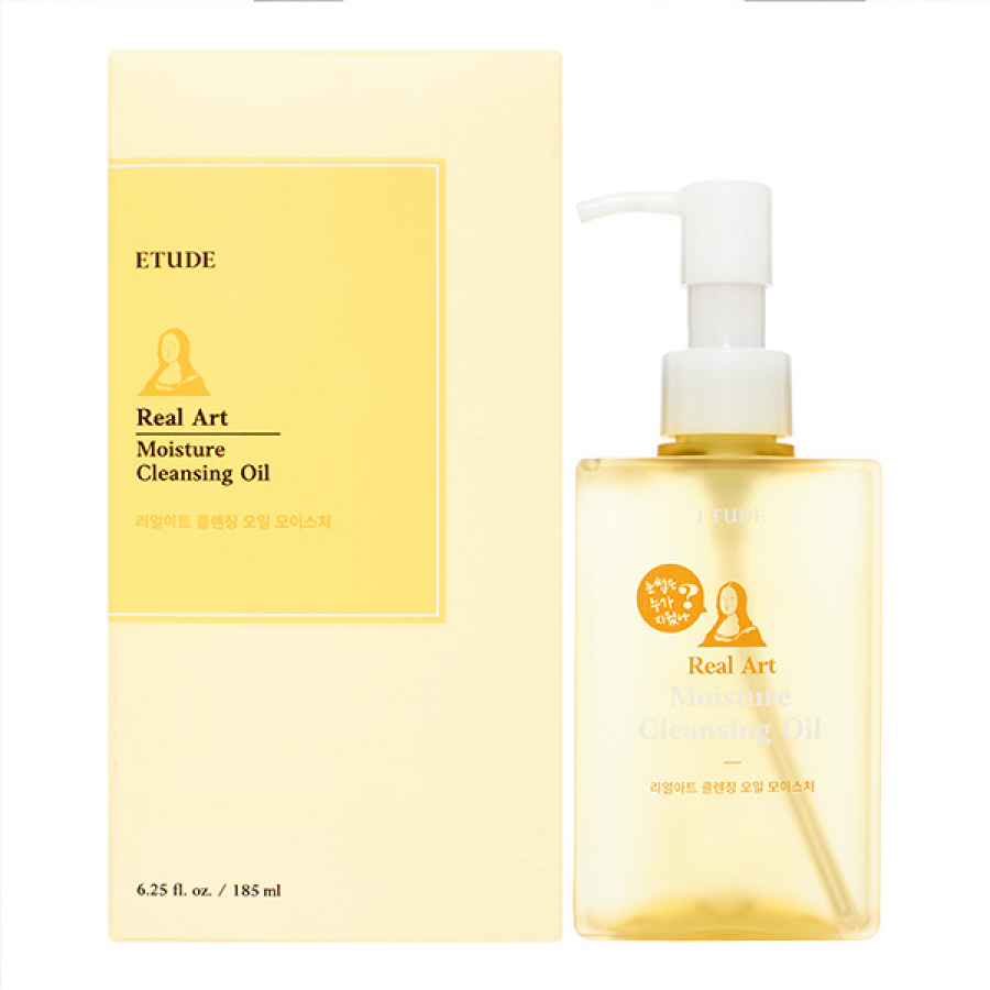 Etude House Real Art Moisture Cleansing Oil Гидрофильное масло для лица