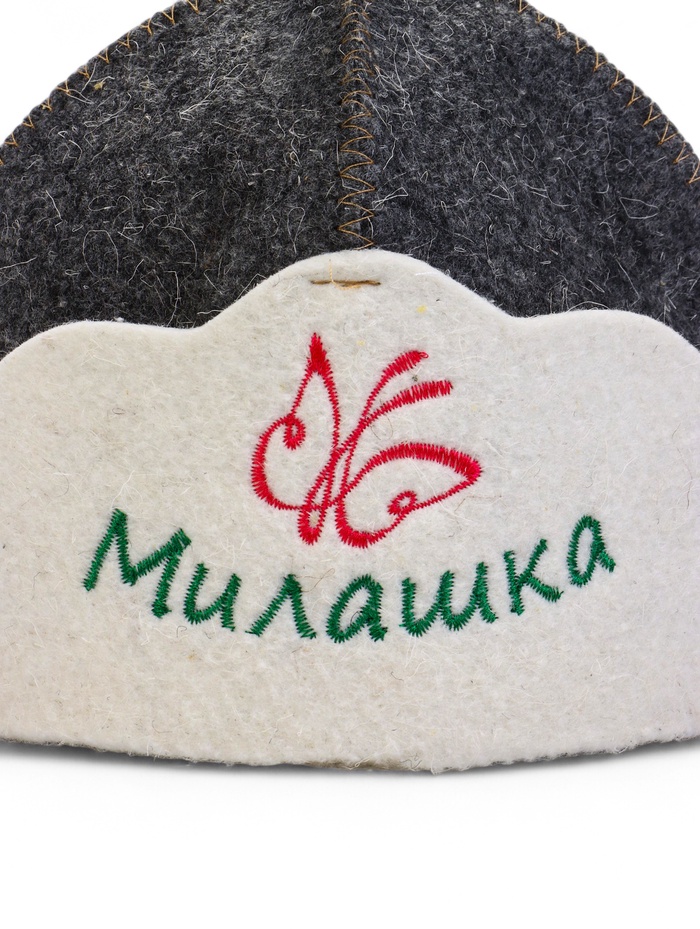 Шапка для бани и сауны «Милашка», шерсть, полиэстер, «Добропаровъ»