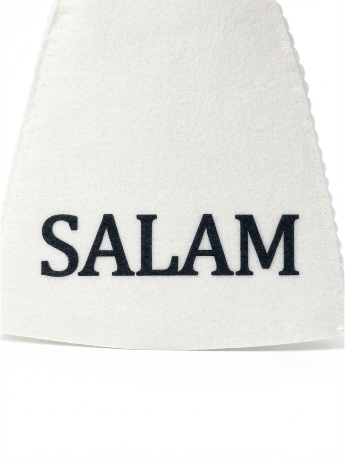 Шапка для бани и сауны Salam, полиэфир, шерсть, «Добропаровъ»