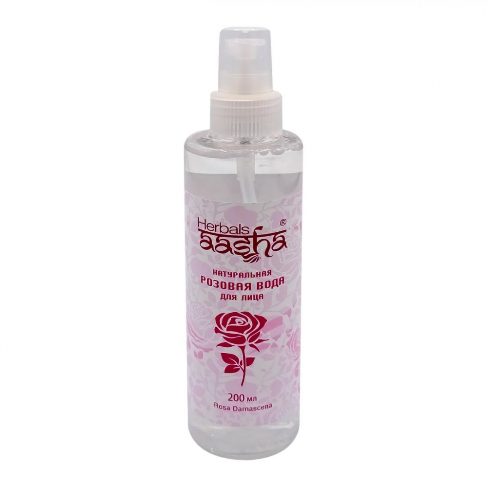 AASHA HERBALS Rose water cosmetic spray Вода розовая косметическая спрей 200мл