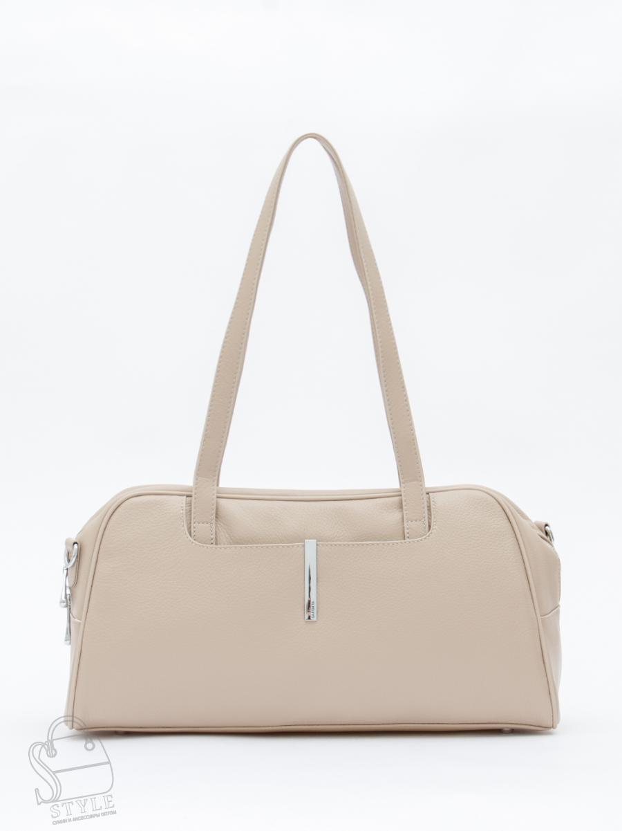 Сумка женская кожаная 91381-1 beige Velina Fabbiano-Safenta