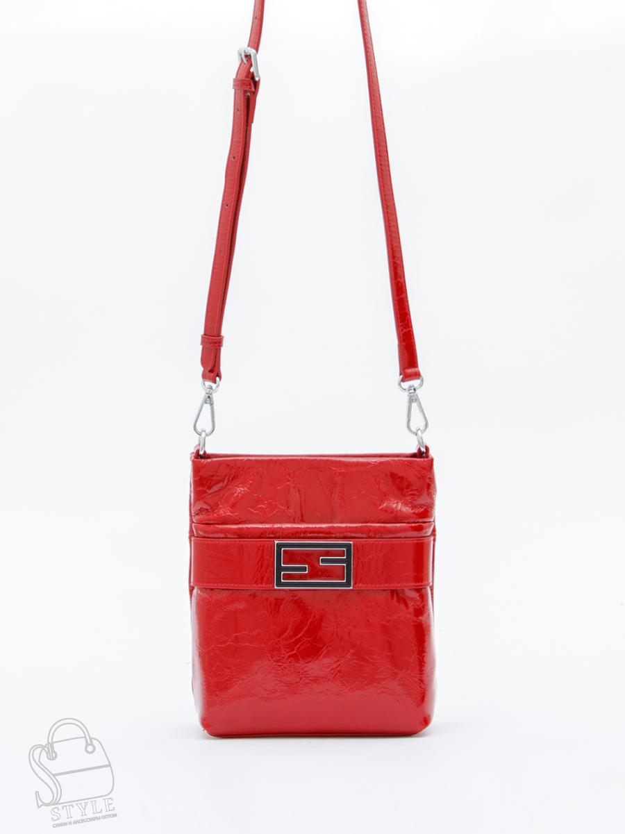 Сумка женская кожаная 98652-1 red Velina Fabbiano-Safenta