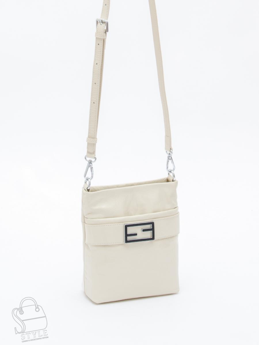 Сумка женская кожаная 98652-1 beige Velina Fabbiano-Safenta