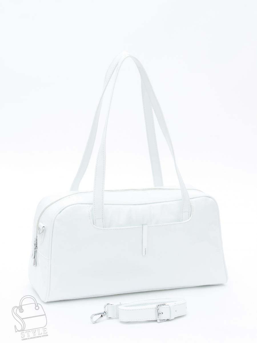 Сумка женская кожаная 91381 white Velina Fabbiano-Safenta