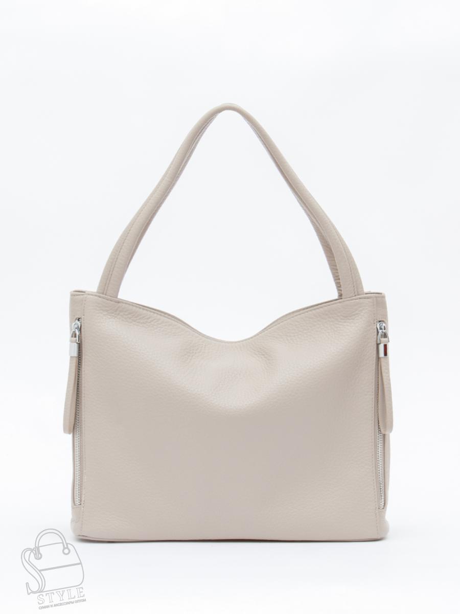 Сумка женская кожаная 1083C beige Polina&Eiterou