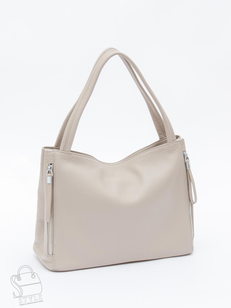 Сумка женская кожаная 1083C beige Polina&Eiterou