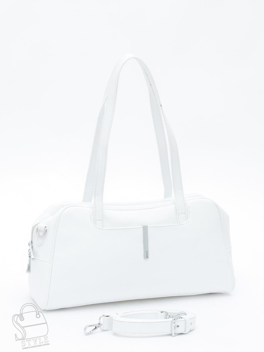 Сумка женская кожаная 91381-1 white Velina Fabbiano-Safenta