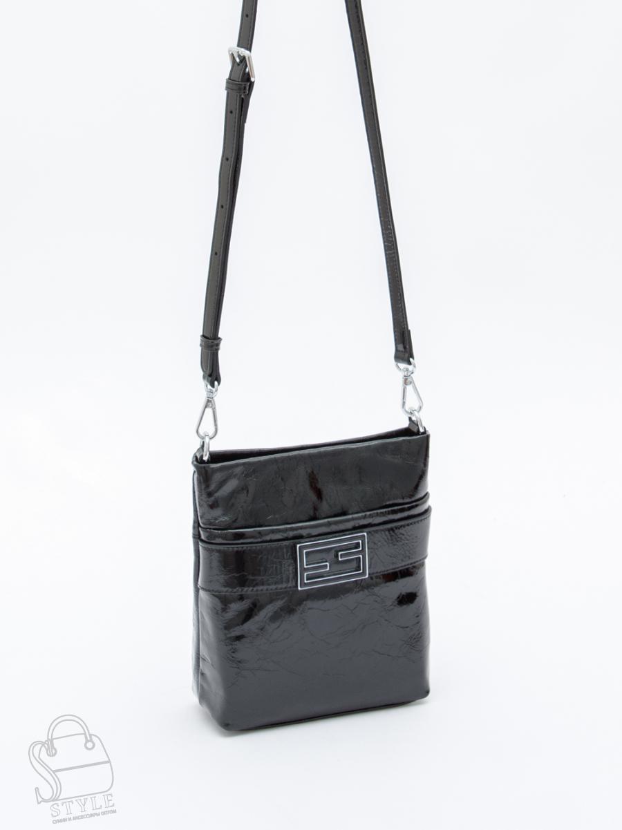 Сумка женская кожаная 98652-1 black Velina Fabbiano-Safenta