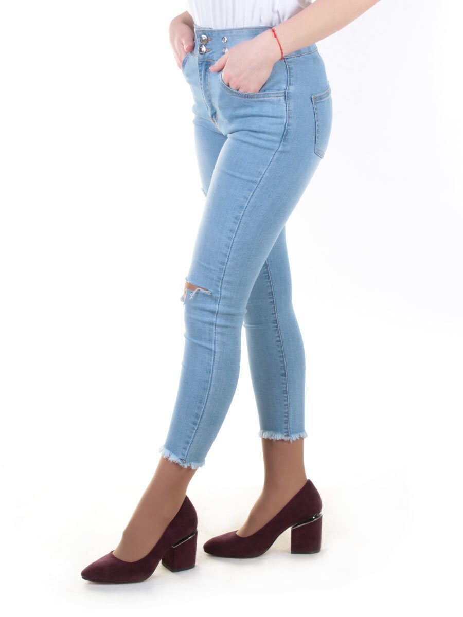 0053 Джинсы женские зауженные YTD JEANS