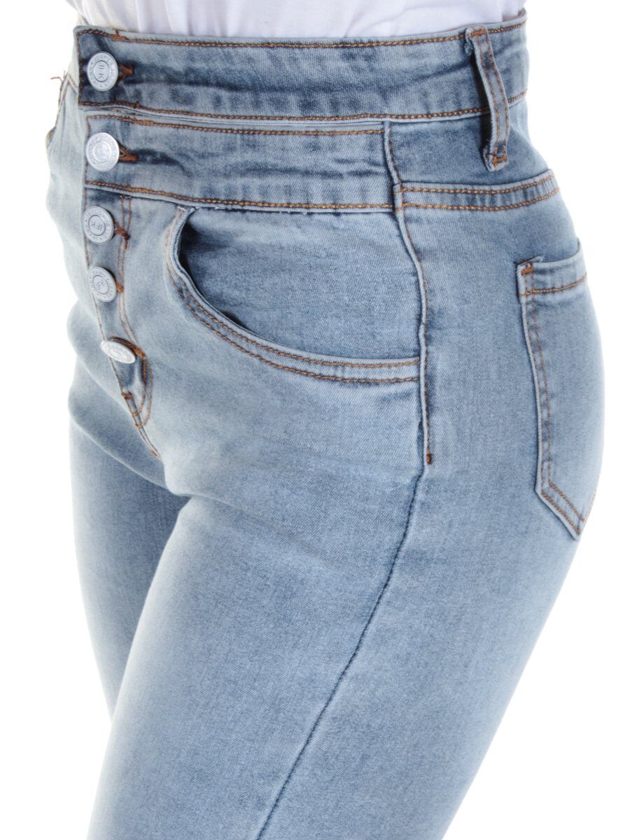 0018 Джинсы женские зауженные YTD JEANS