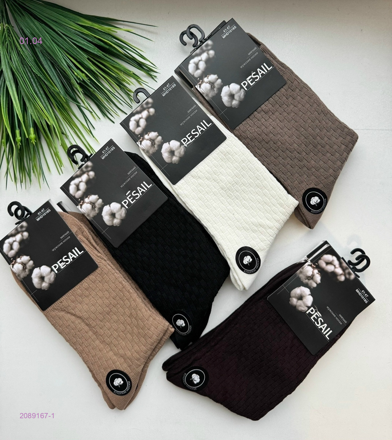 Носки мужские 10 пар 2089167-1