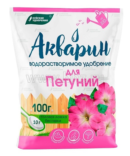 БХЗ Акварин для Петуний 100 г / 18шт Буй