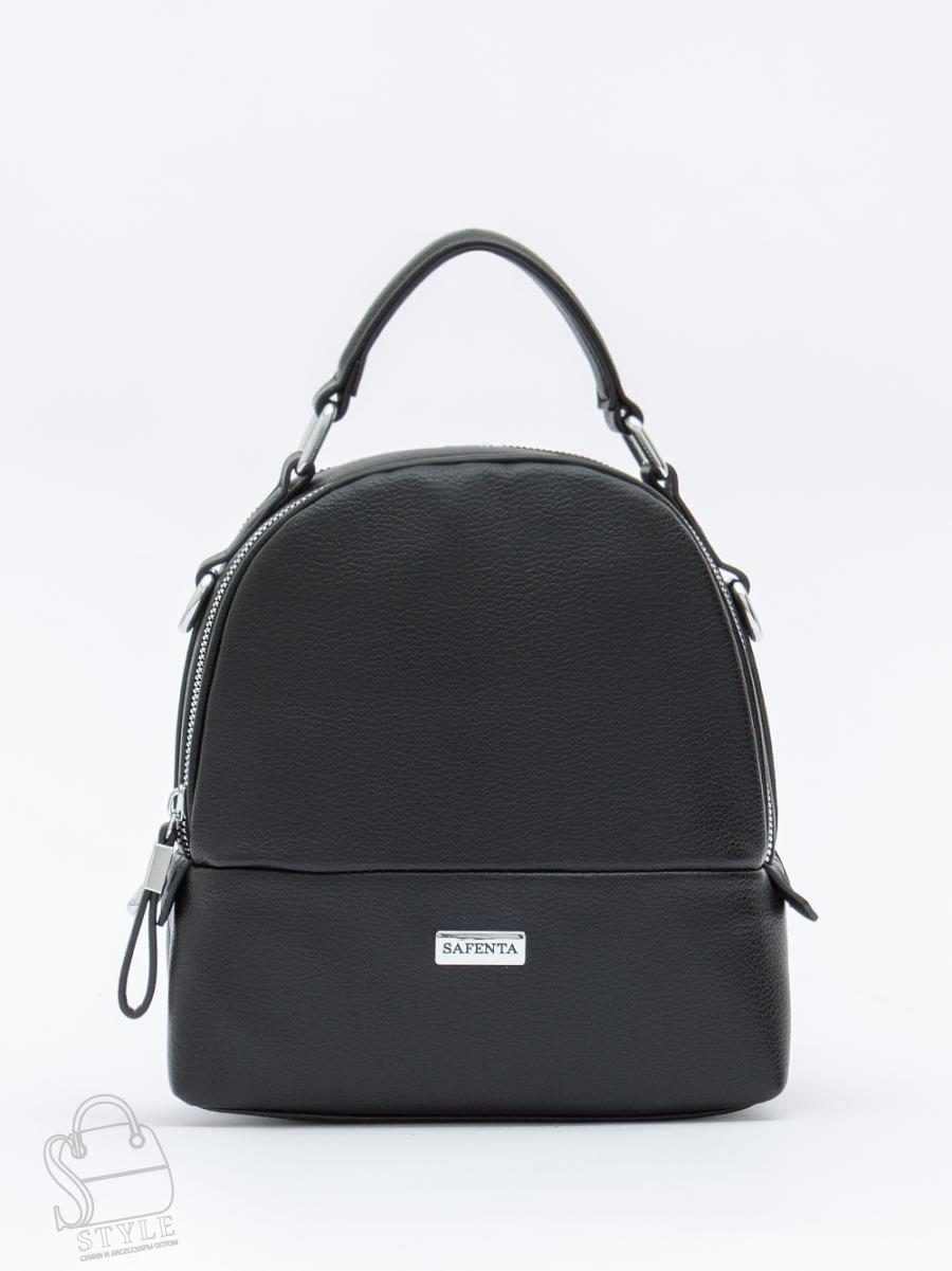Рюкзак женский 670091 black Velina Fabbiano-Safenta