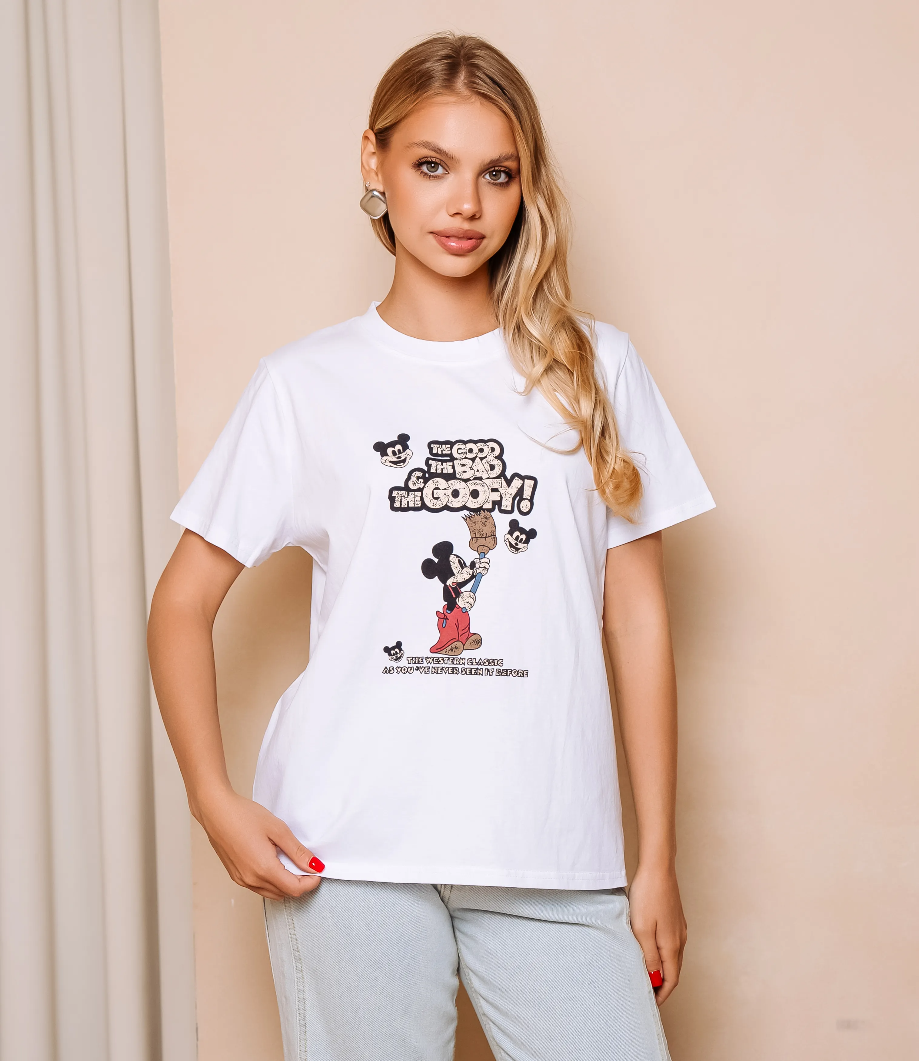 Футболка #КТ301-12, белый