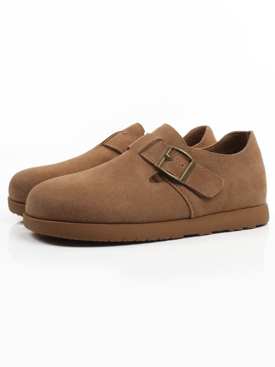 03-1-6A LT. BROWN (CAMEL) Полуботинки женские (натуральная замша)