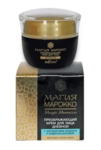Белита Магия Марокко Преображ.Крем ДЕНЬ д/л экст.Моринги и Родиолы розов.(50мл).16