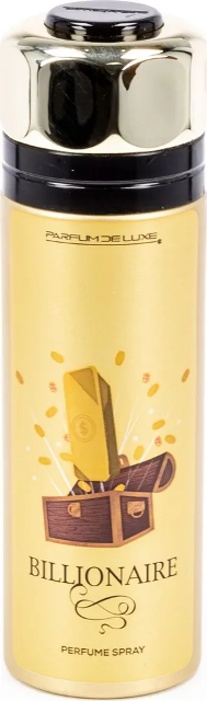 Parfum de Luxe Дезодорант парфюм.спрей (200мл) мужской BILLIONAIRE .12
