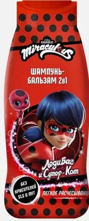 Miraculous Леди Баг и Супер Кот Шампунь-бальзам 2в1