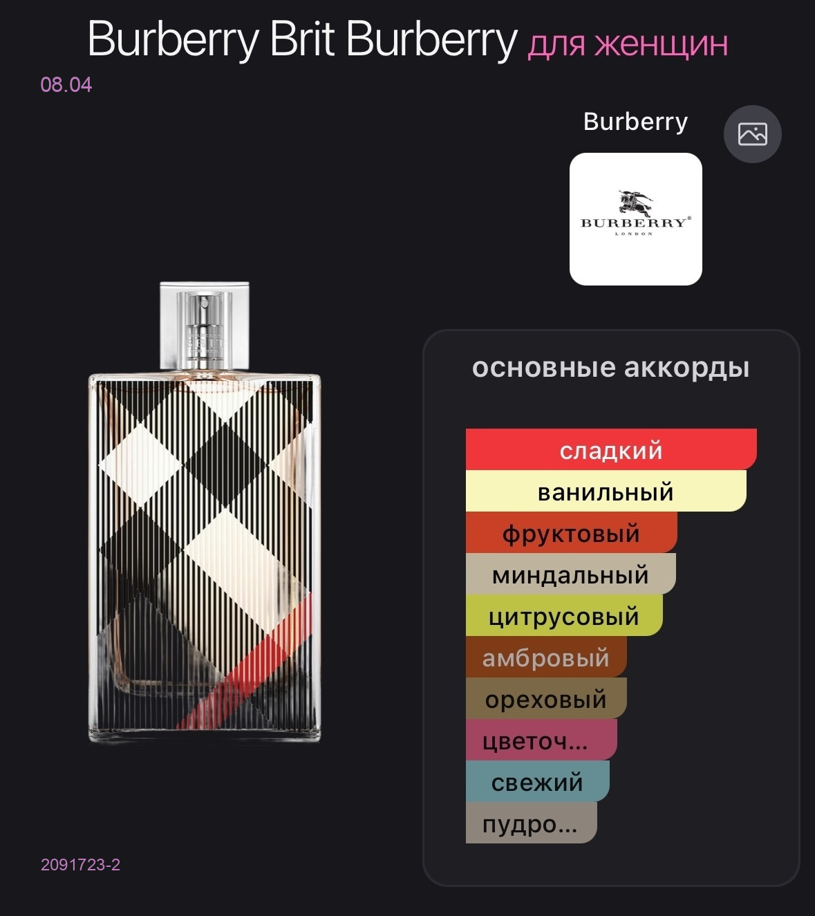 Burberry 2091723-2