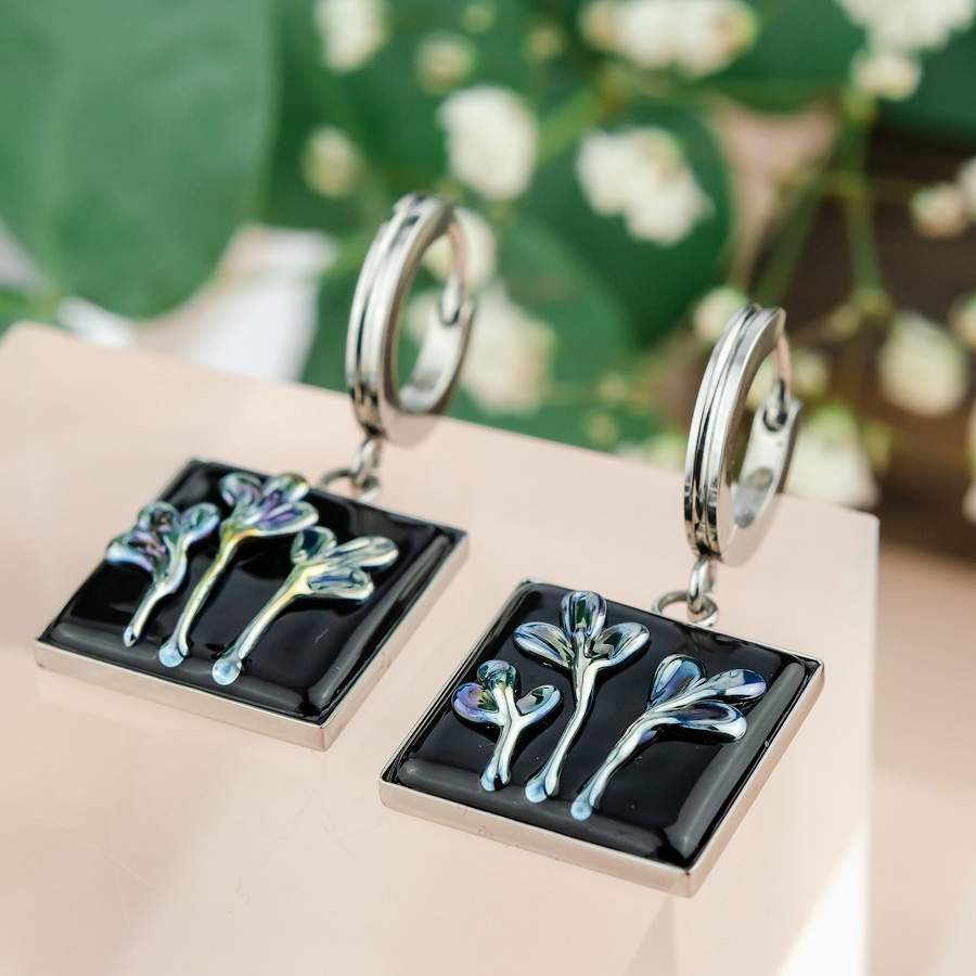 Серьги из муранского стекла LITTLE PRINCE LS3568