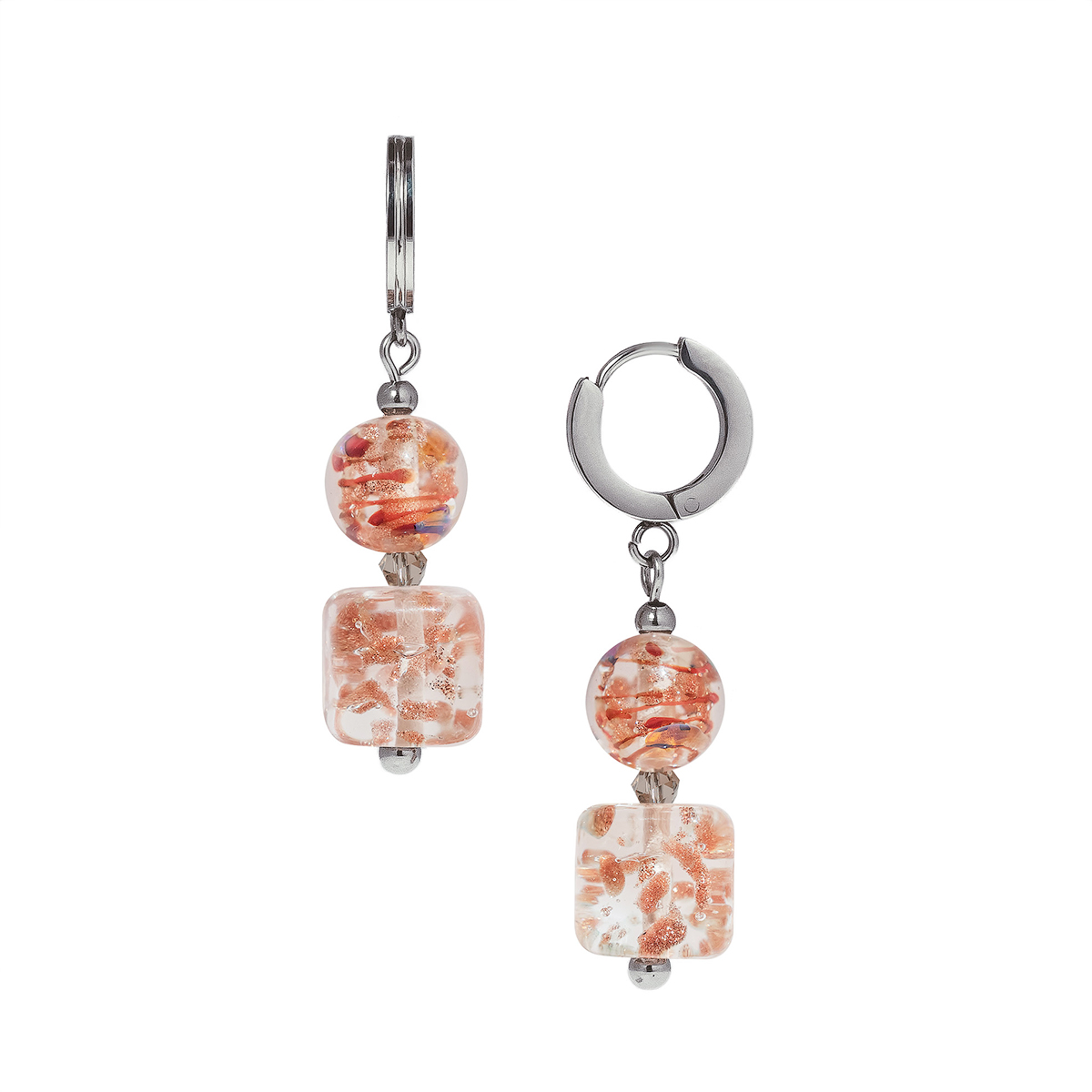 Серьги из муранского стекла CASCADE LS3538